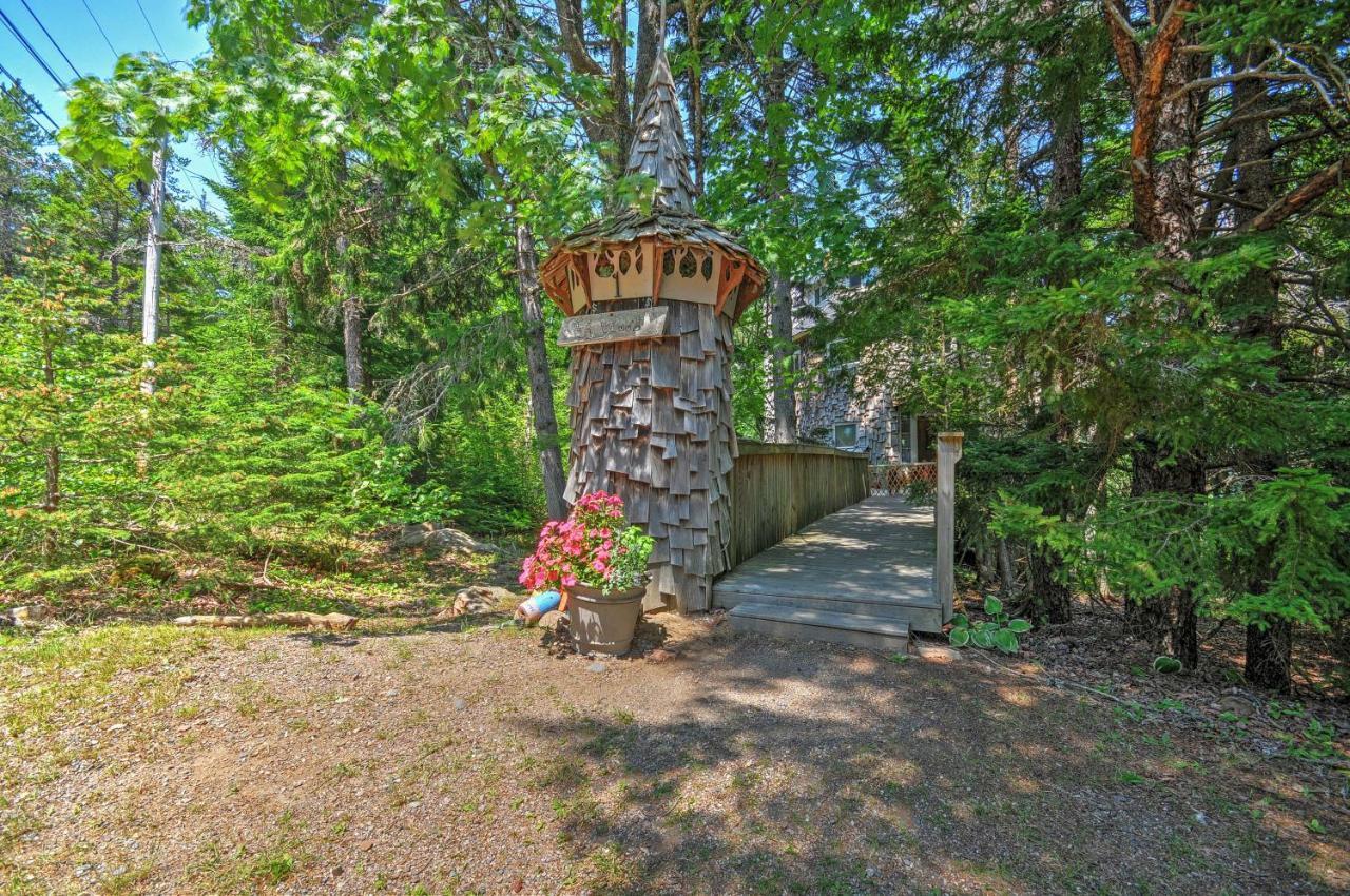 Villa Dragonwood Castle On Waterfront With Stunning View Prospect Harbor Exterior foto