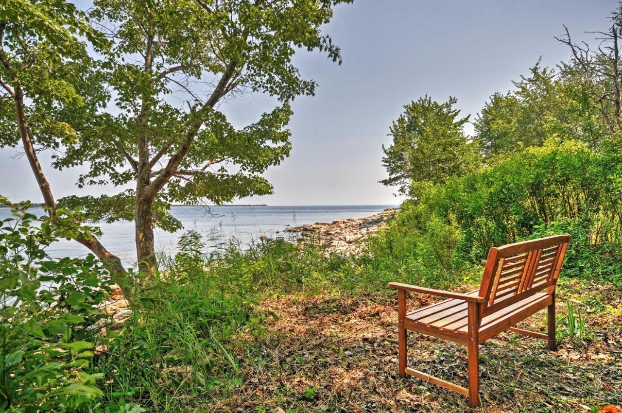 Villa Dragonwood Castle On Waterfront With Stunning View Prospect Harbor Exterior foto